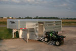 Aluminum Livestock Trailer with ATV